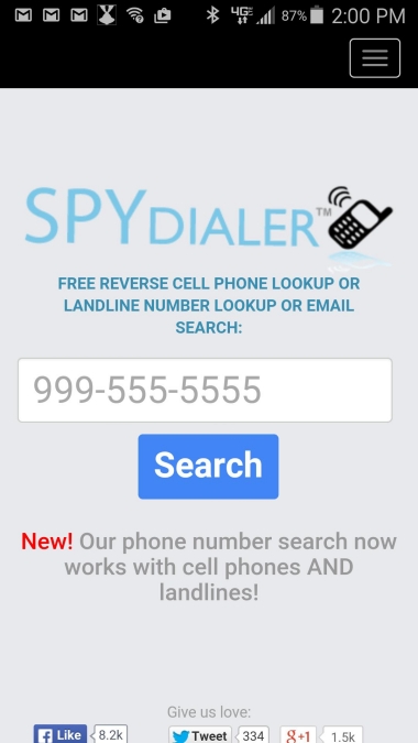 Spy Dialer スクリーンショット 0