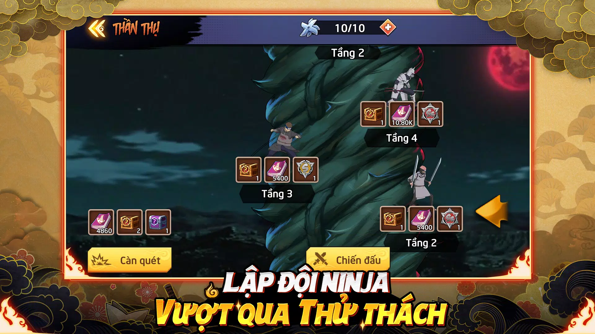 Huyền Thoại Nhẫn Giả Capture d'écran 3