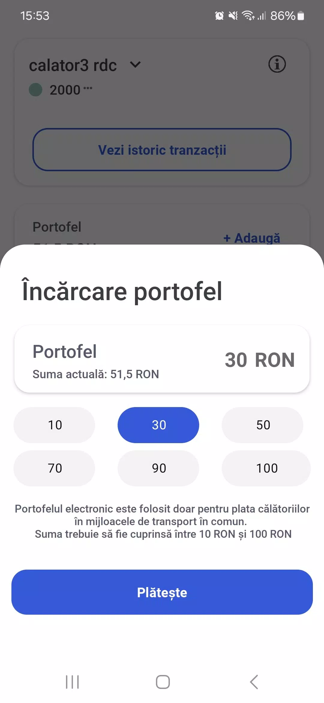 IA’ȘI BILET Capture d'écran 2