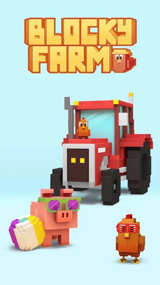 Blocky Farm Tangkapan skrin 2