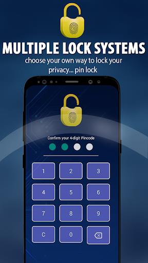 Fingerprint Lock ,Pattern lock,App Lock,Call lock Screenshot 2