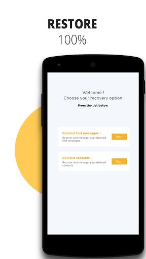 Deleted Text Messages Recovery 스크린샷 1