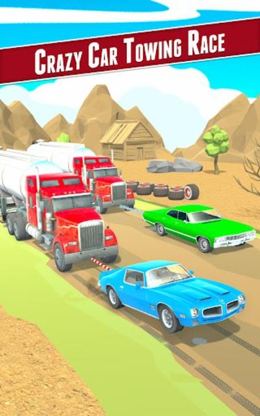 Crazy Car Towing Race 3D 스크린샷 3