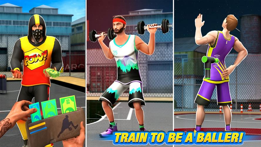 Dunk Smash: Basketball Games Скриншот 1
