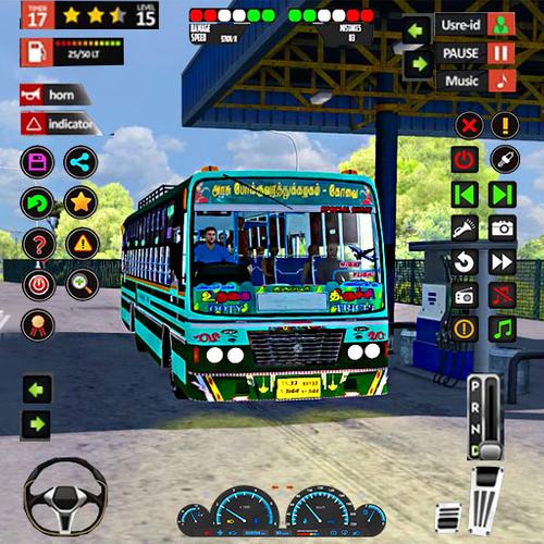 Real Bus Simulator Bus Game 3D 螢幕截圖 0