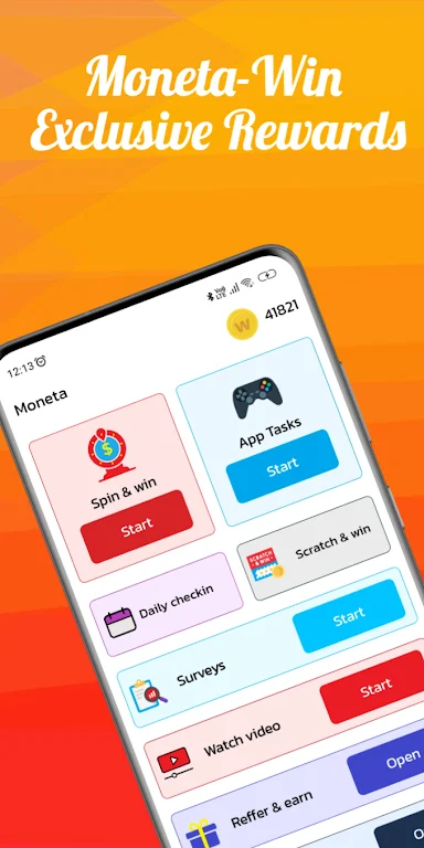 Moneta - Earn Redeem Code 螢幕截圖 0