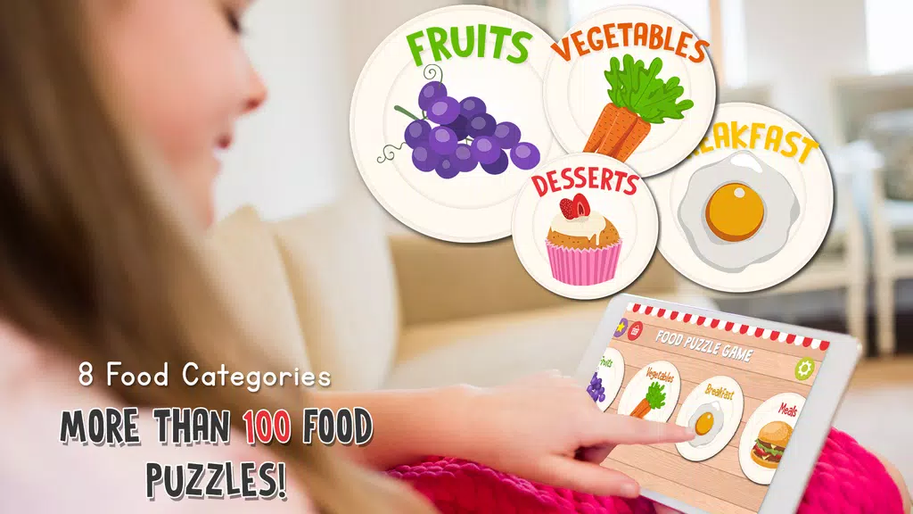 Food Puzzle for Kids Screenshot 2