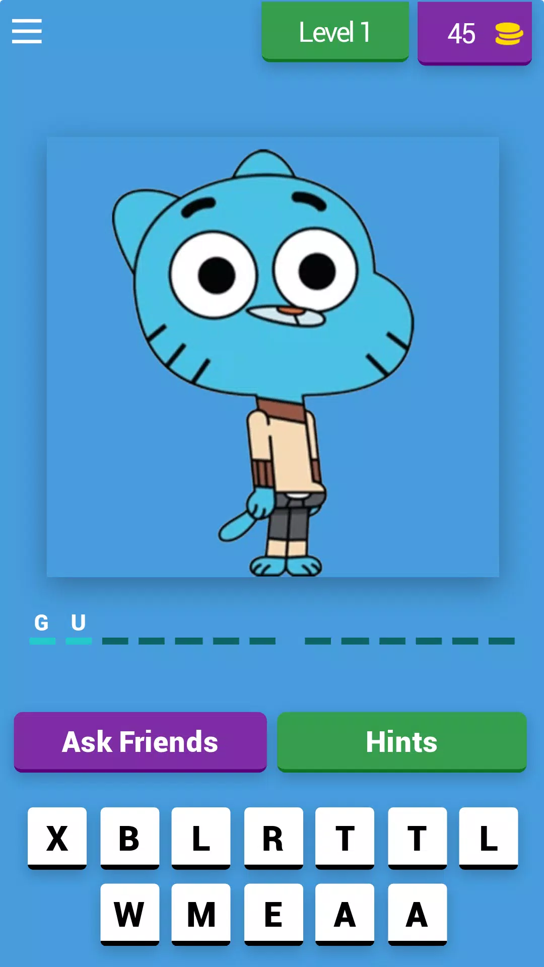 Gumball Quiz Challenge! Ekran Görüntüsü 0