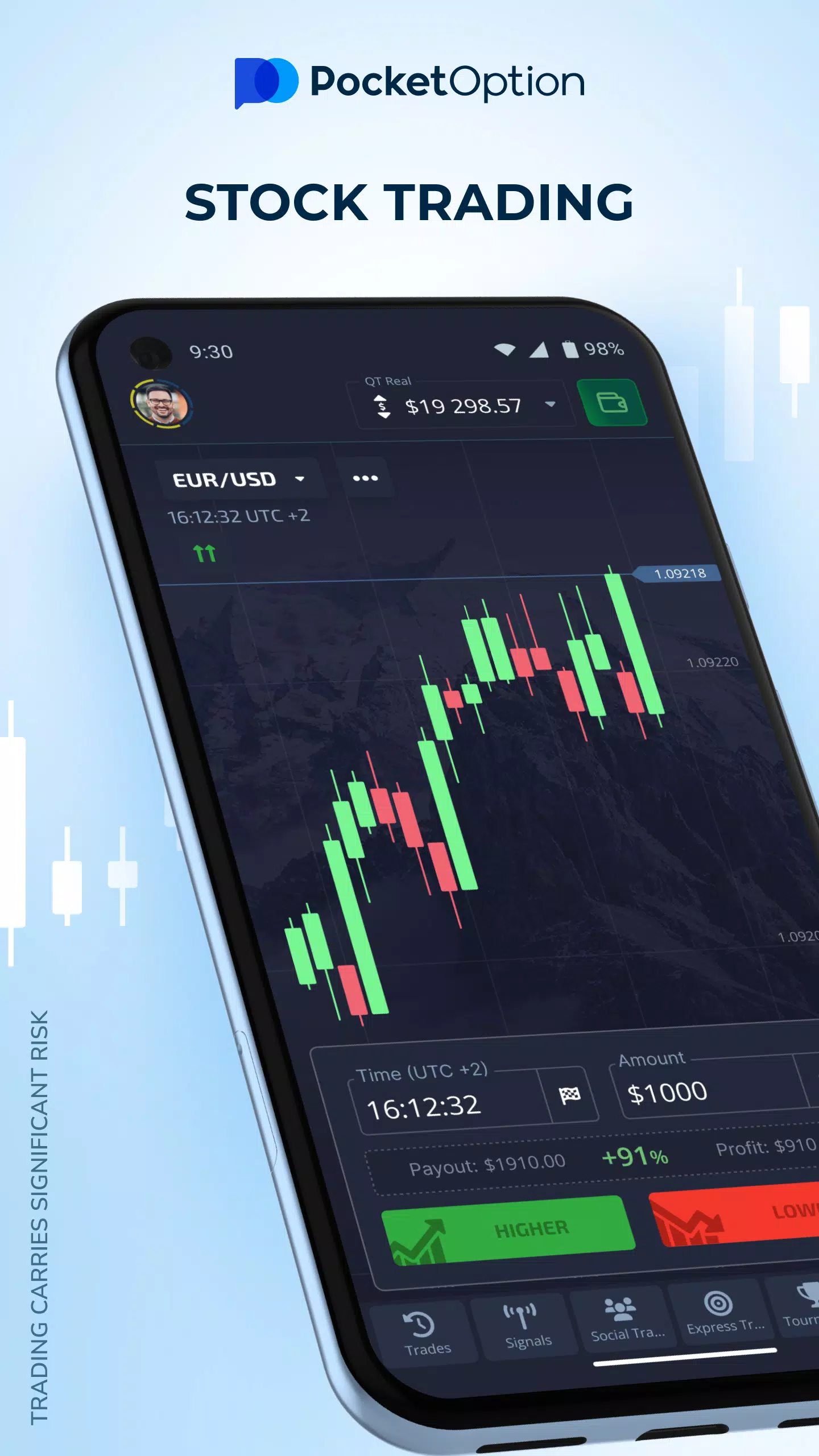 Pocket Option Broker スクリーンショット 0
