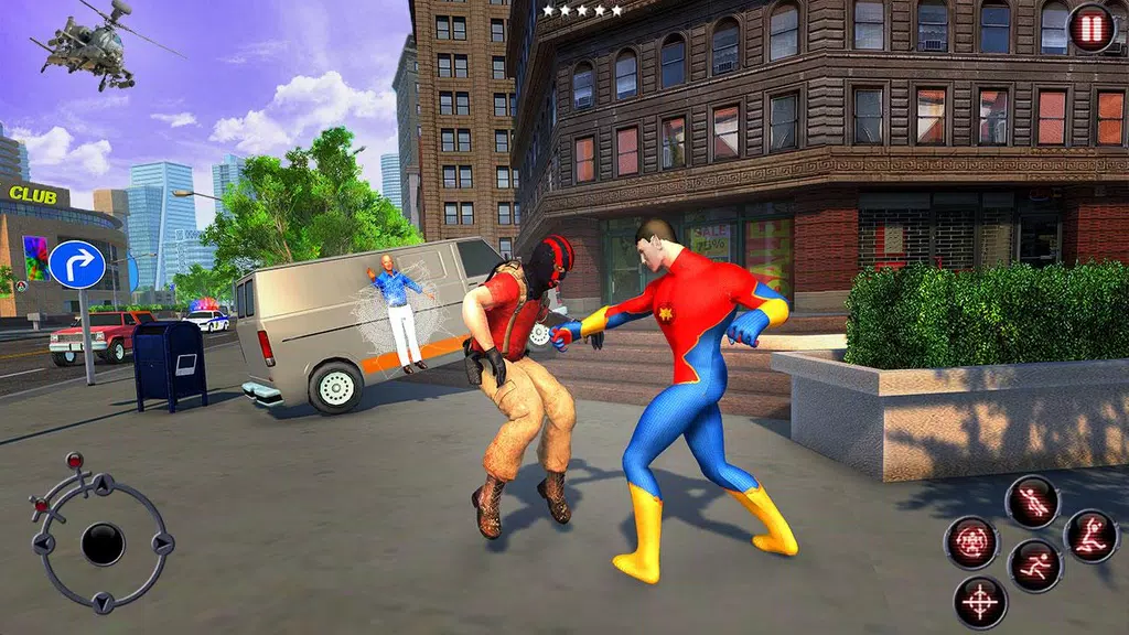 Rope Amazing Hero Crime City S 螢幕截圖 0