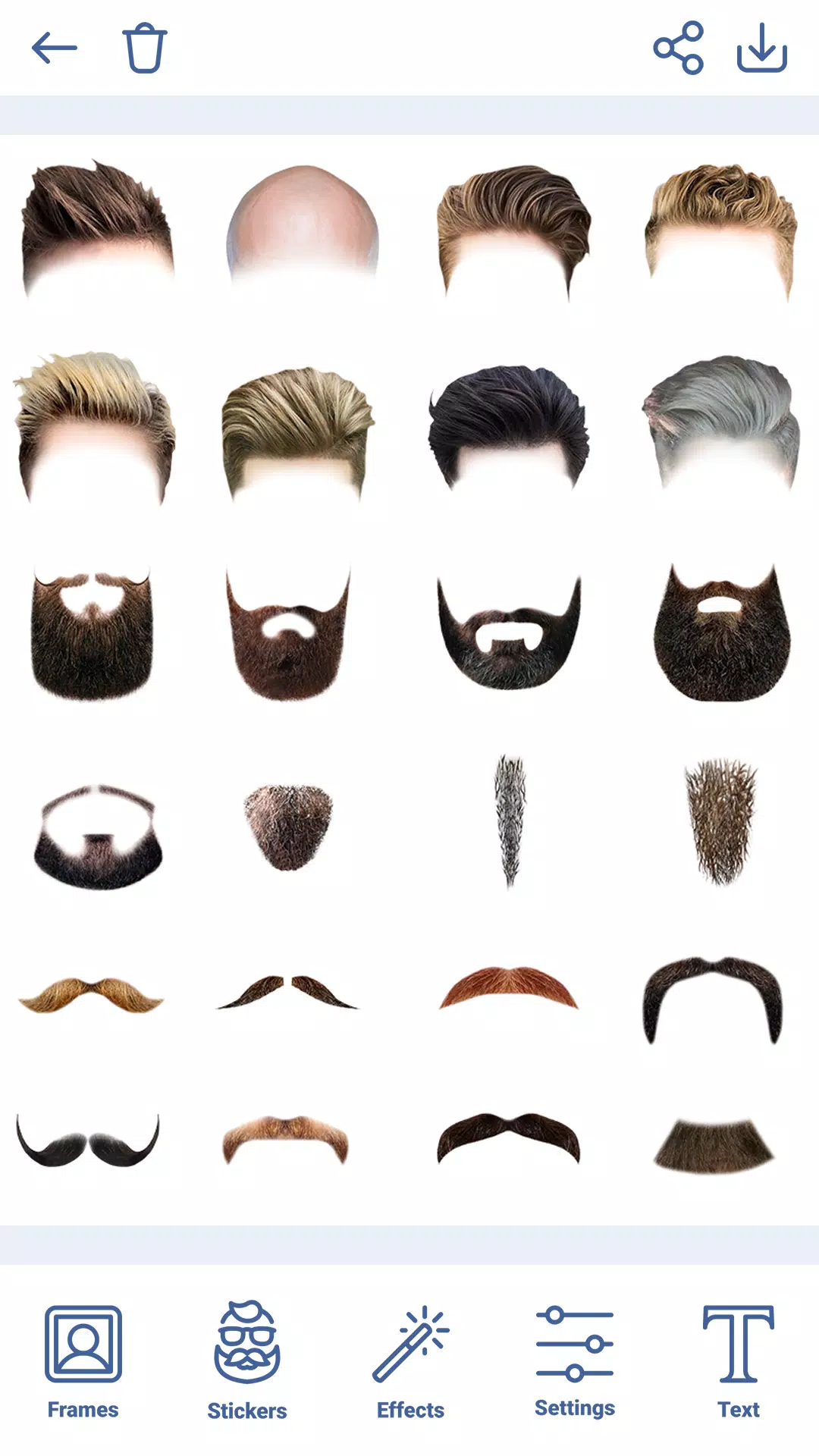 Man Hairstyles Photo Editor Screenshot 1