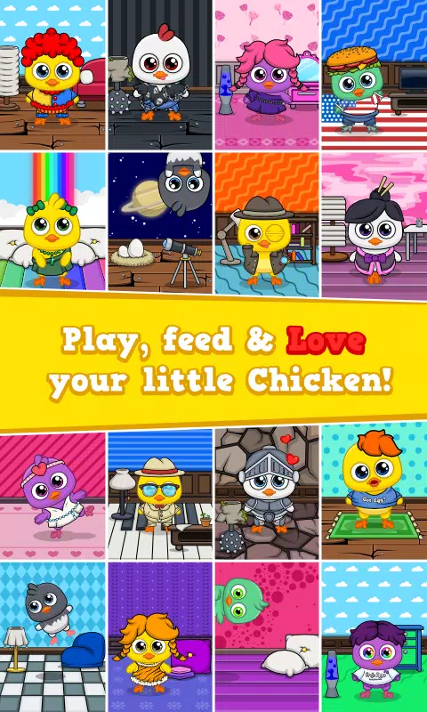 My Chicken - Virtual Pet Game Capture d'écran 3