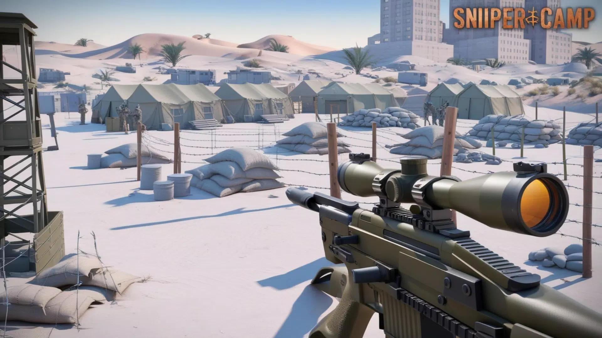 Sniper X : Desert Hunt FPS 3D Schermafbeelding 2