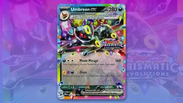 Umbreon EX -060/131（Prismatic Evolutions郵票）