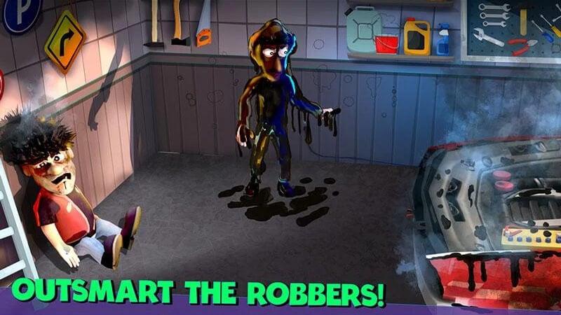 Scary Robber Home Clash Screenshot 2