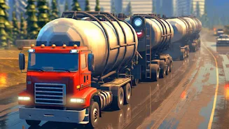 Schermata Oil Cargo Transport Truck Game 1