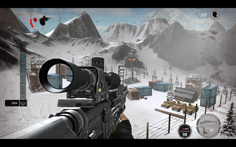 Mountain Sniper Shooting: FPS 螢幕截圖 1
