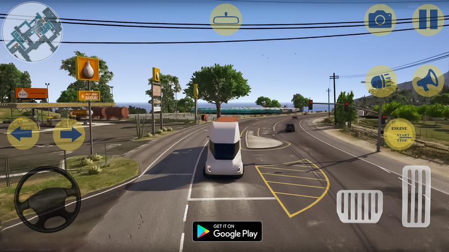 US Cargo Truck Games 3D 스크린샷 0