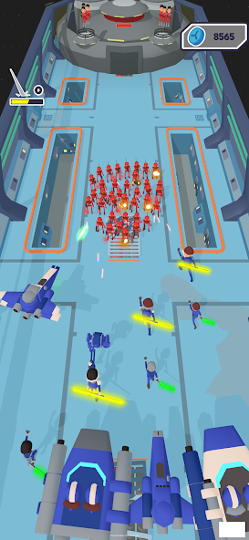 Space Army: Universe Clash Mod Screenshot 1