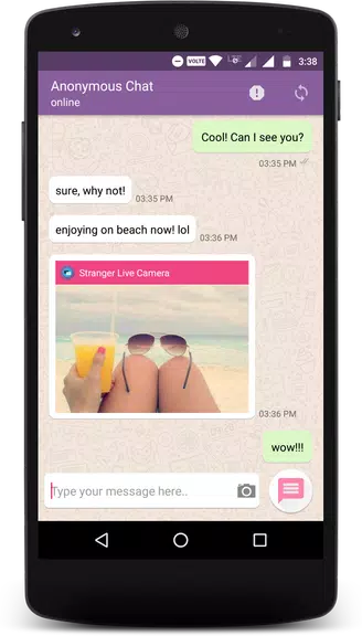 Anonymous Chat & Date for Stranger স্ক্রিনশট 2