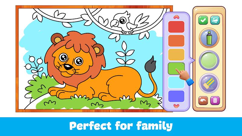 Kids Coloring Game Color Learn Screenshot 2