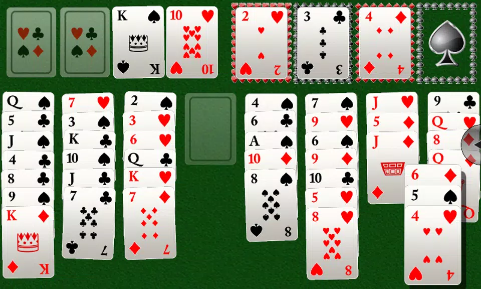 Ultimate FreeCell Solitaire 3D Schermafbeelding 1