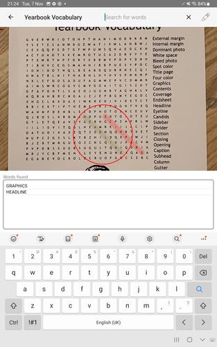 Word Search Scanner and Solver স্ক্রিনশট 0