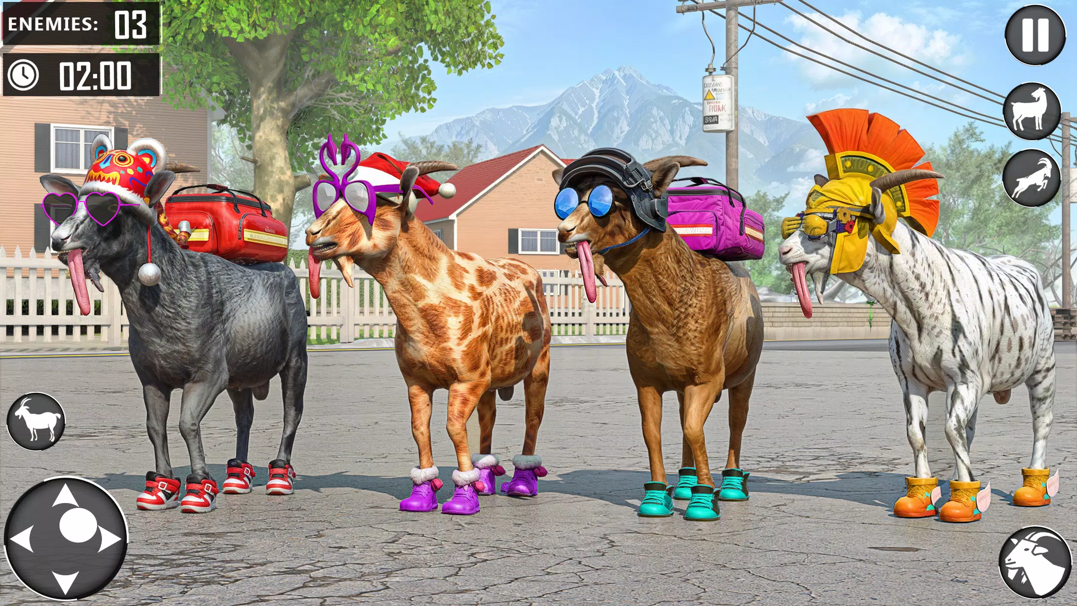 Angry Goat Fun Simulator 螢幕截圖 3