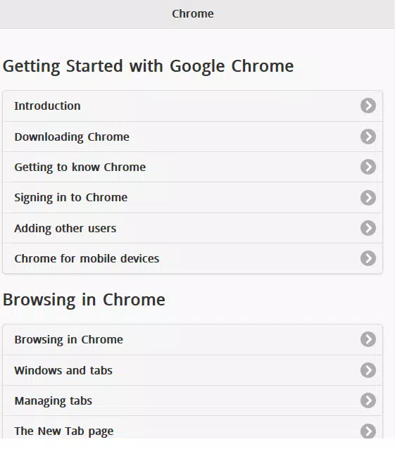 Tutorials for Web Browser Tangkapan skrin 0