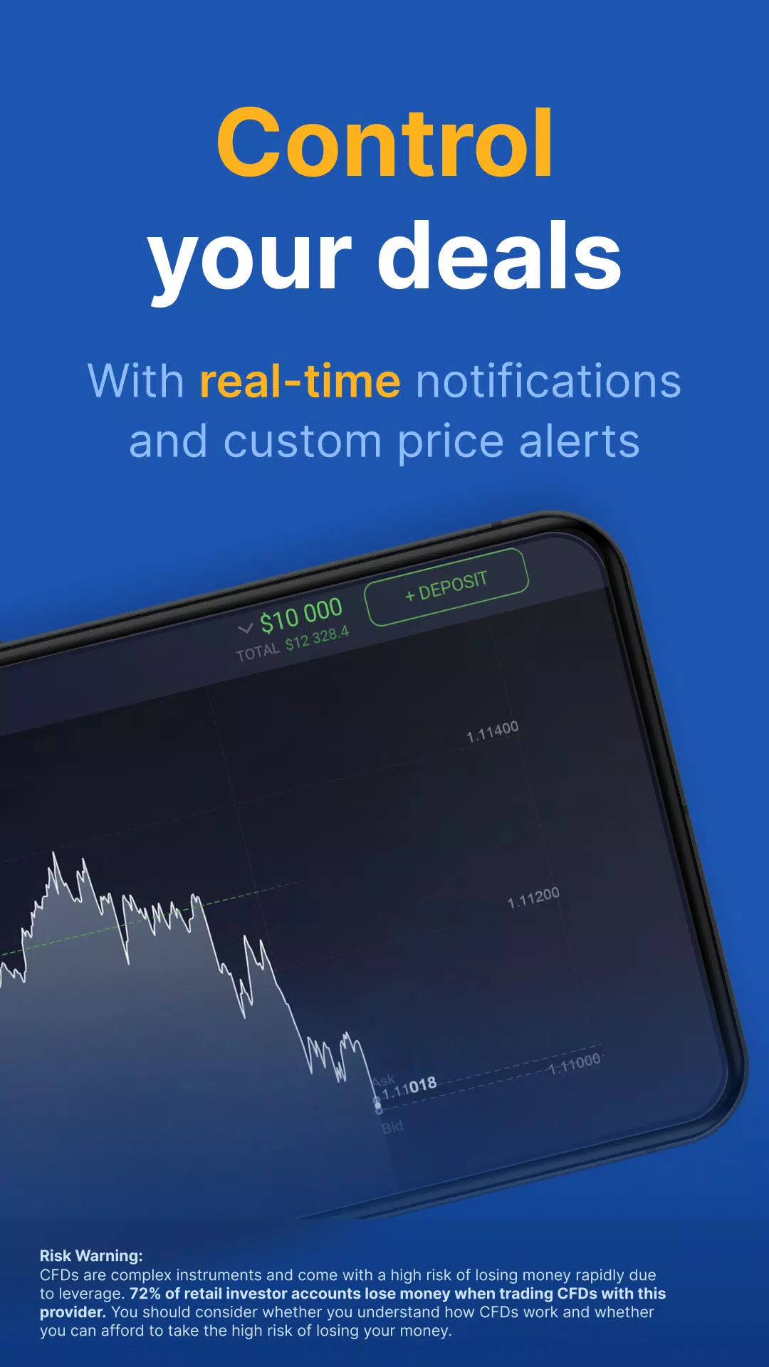 IQ Option 经纪商：在线交易 螢幕截圖 2