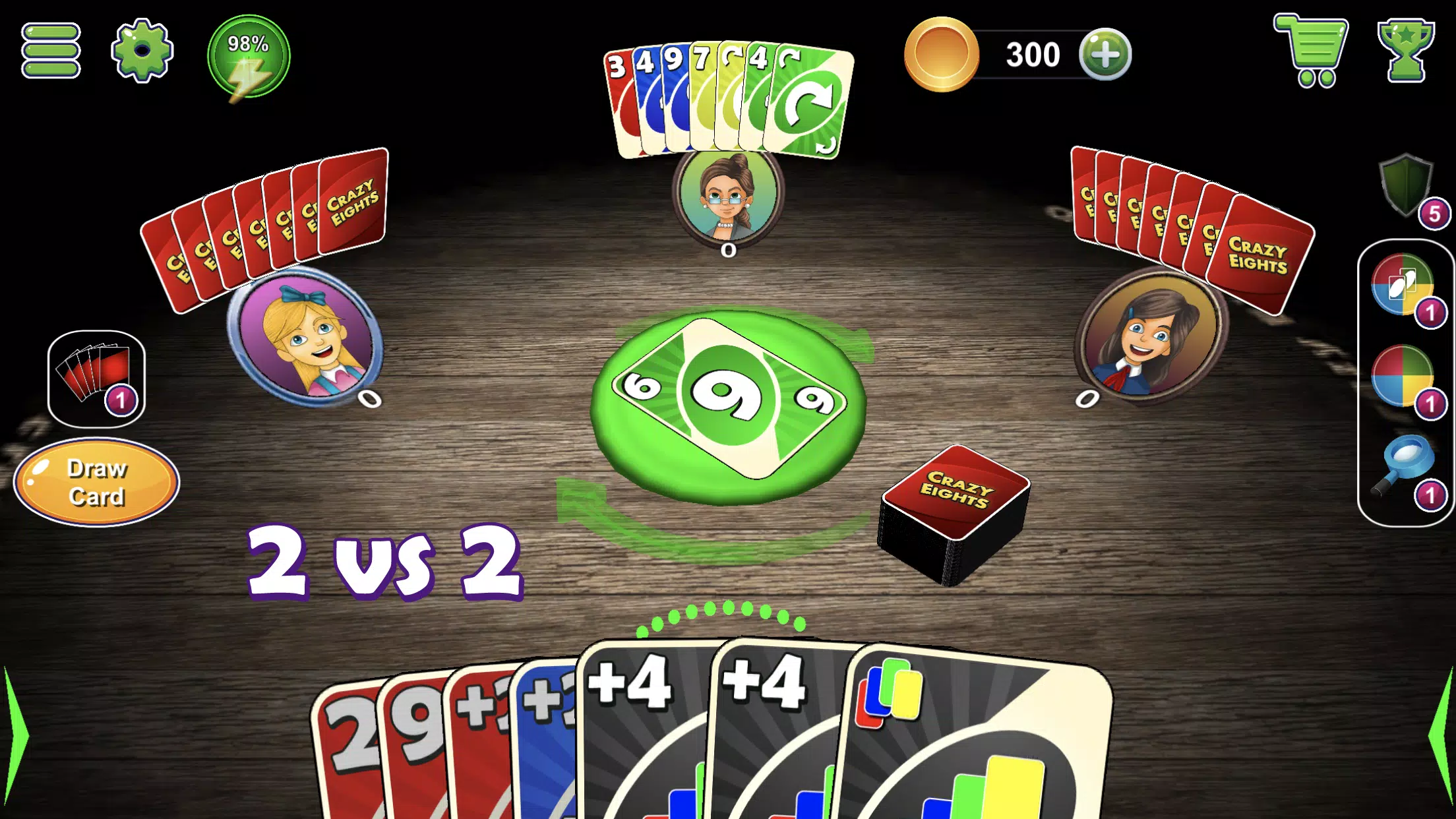 Crazy Eights 3D Скриншот 3