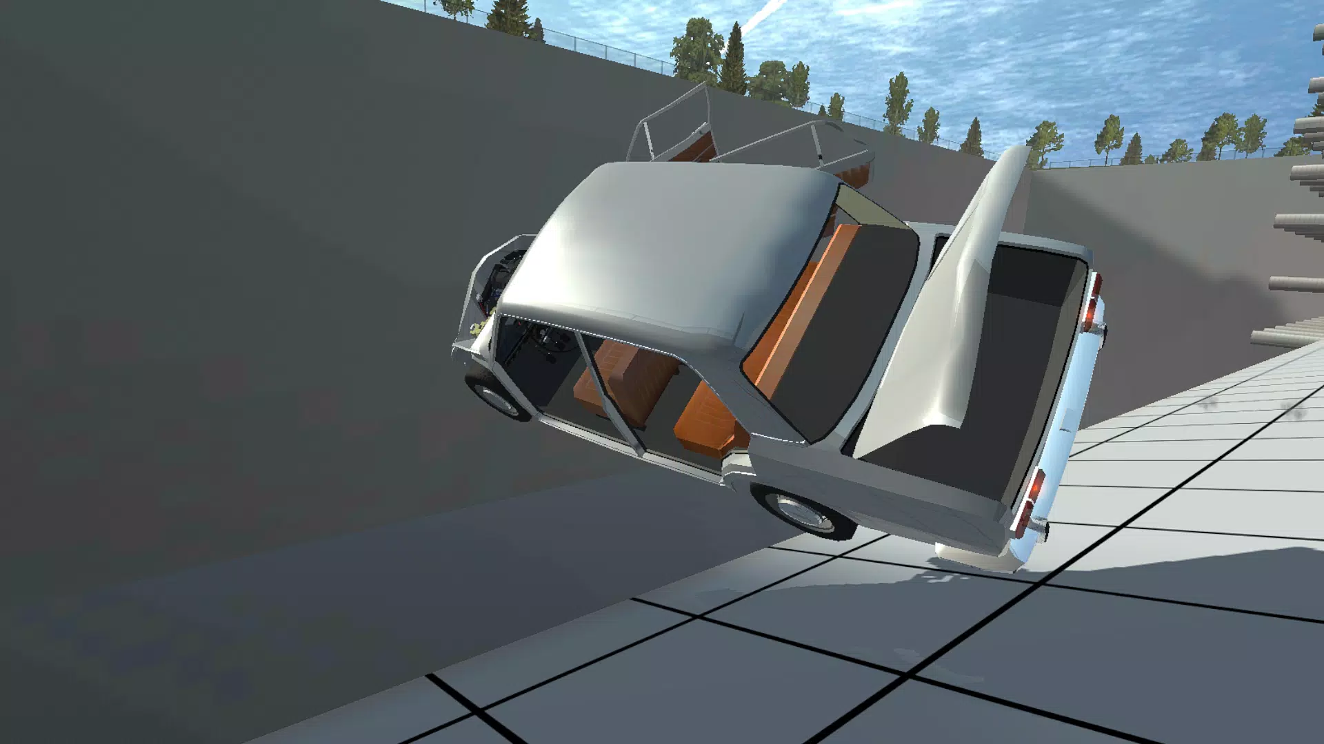 Simple Car Crash Physics Sim Ảnh chụp màn hình 1