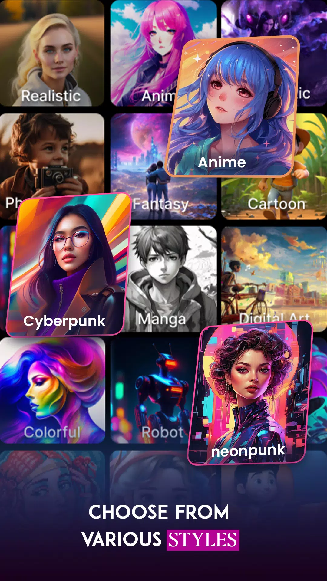 AI Art - AI Image Generator スクリーンショット 1