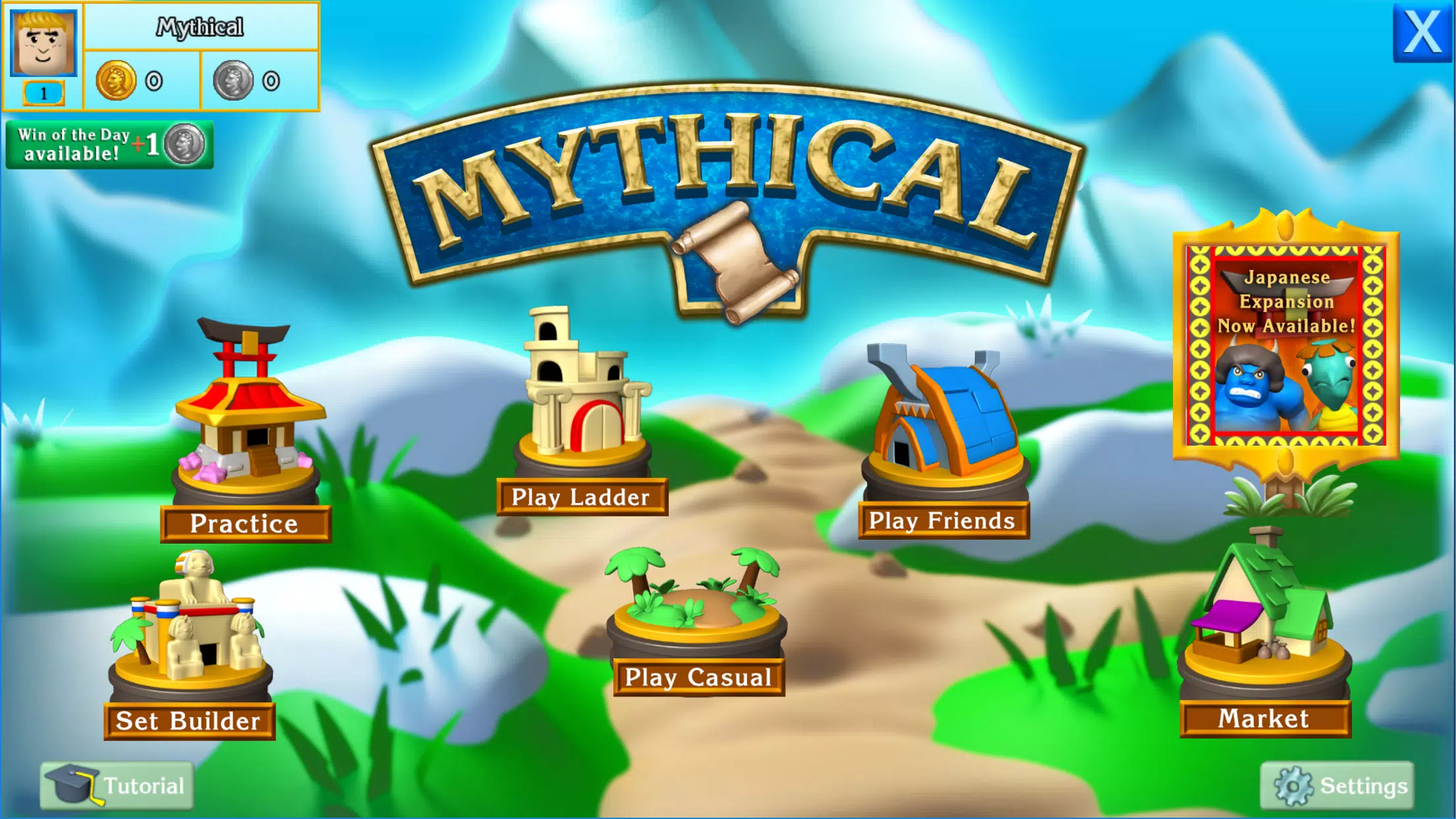 Mythical Schermafbeelding 0