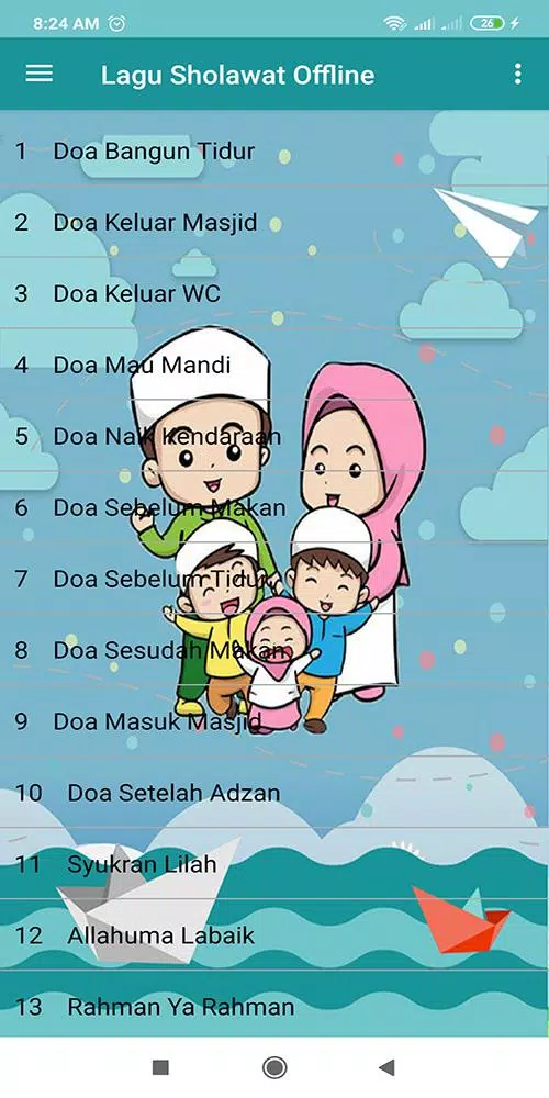 Lagu Sholawat & Anak Muslim ภาพหน้าจอ 2