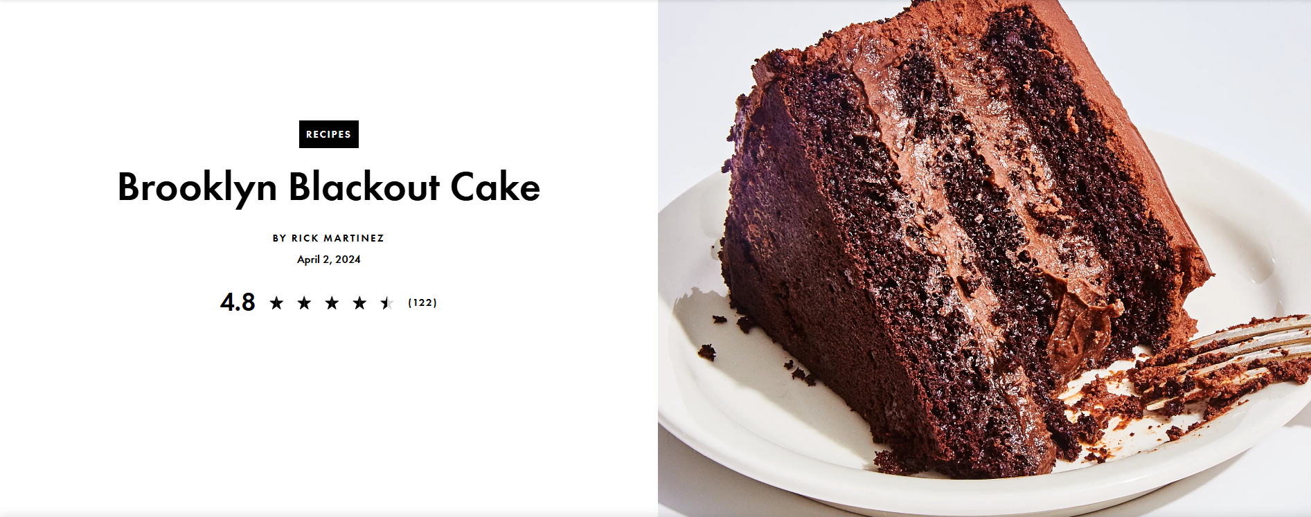 O bolo é uma mentira? Crédito da imagem: Bon Appétit.