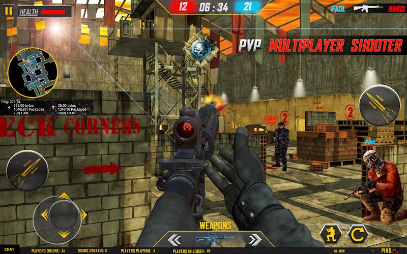 Cover Multiplayer Gun Games 3D 스크린샷 2