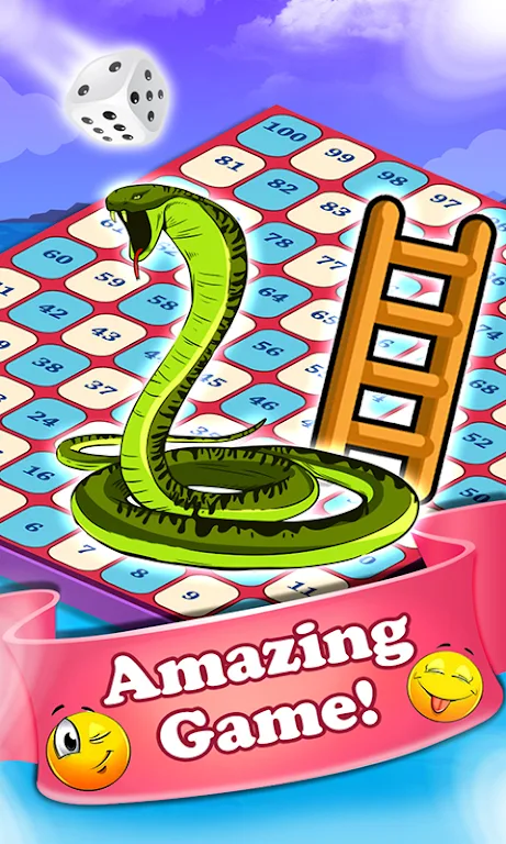 Snakes and Ladders Dice Game Ảnh chụp màn hình 3