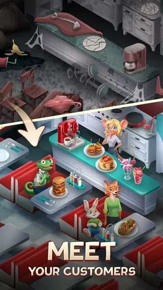 Merge Inn - Cafe Merge Game Ekran Görüntüsü 2