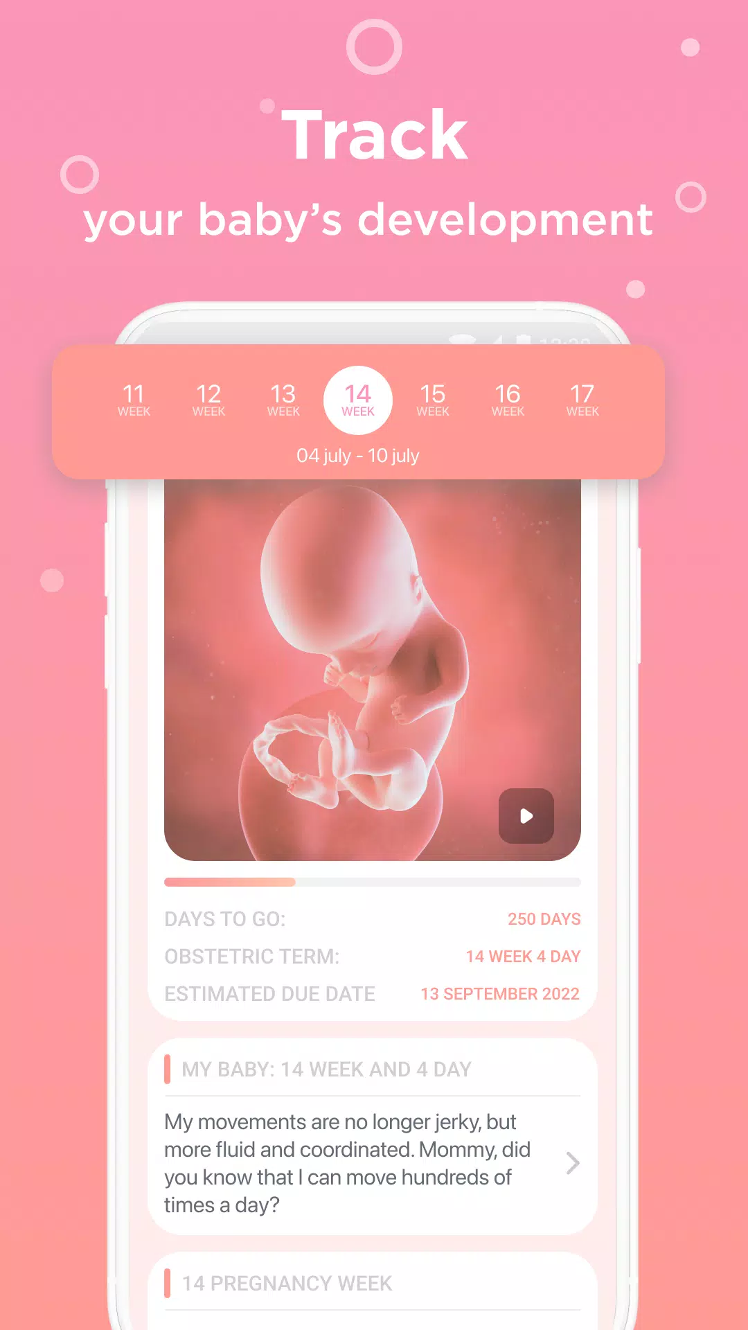 Schermata Pregnancy 1