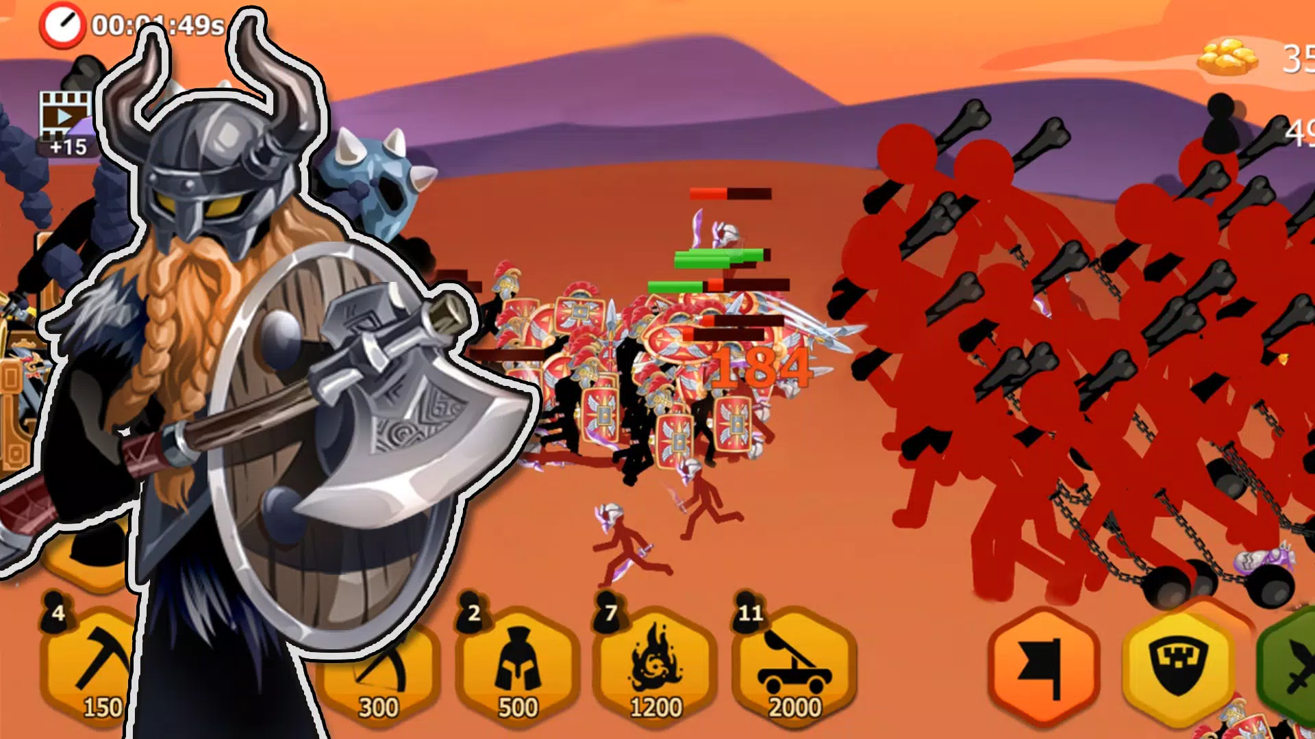Stickman Battle 2 Ảnh chụp màn hình 1