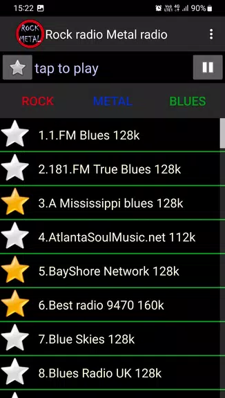 Rock + Metal radio Screenshot 2