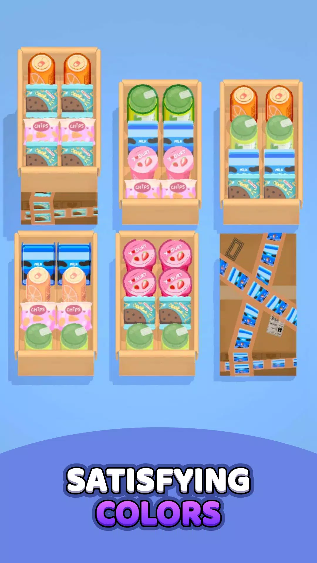 Crazy Goods Sort 3D Screenshot 1