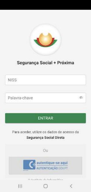 Segurança Social Screenshot 0