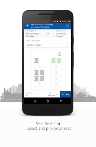 TSRTC Official Online Booking Screenshot 3