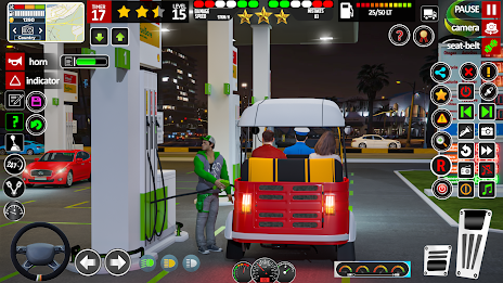 TukTuk Rickshaw Driving Games 스크린샷 1