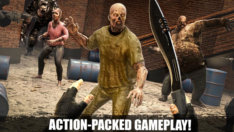 DEAD KILL: Zombie Game 3D Captura de tela 2