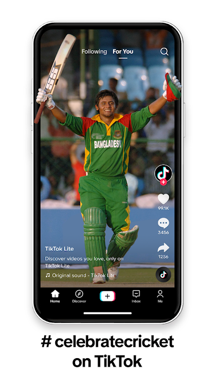 TikTok Lite Mod ภาพหน้าจอ 1