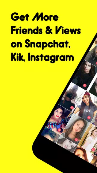Get Friends for Snapchat & Kik, Usernames for Snap ဖန်သားပြင်ဓာတ်ပုံ 0