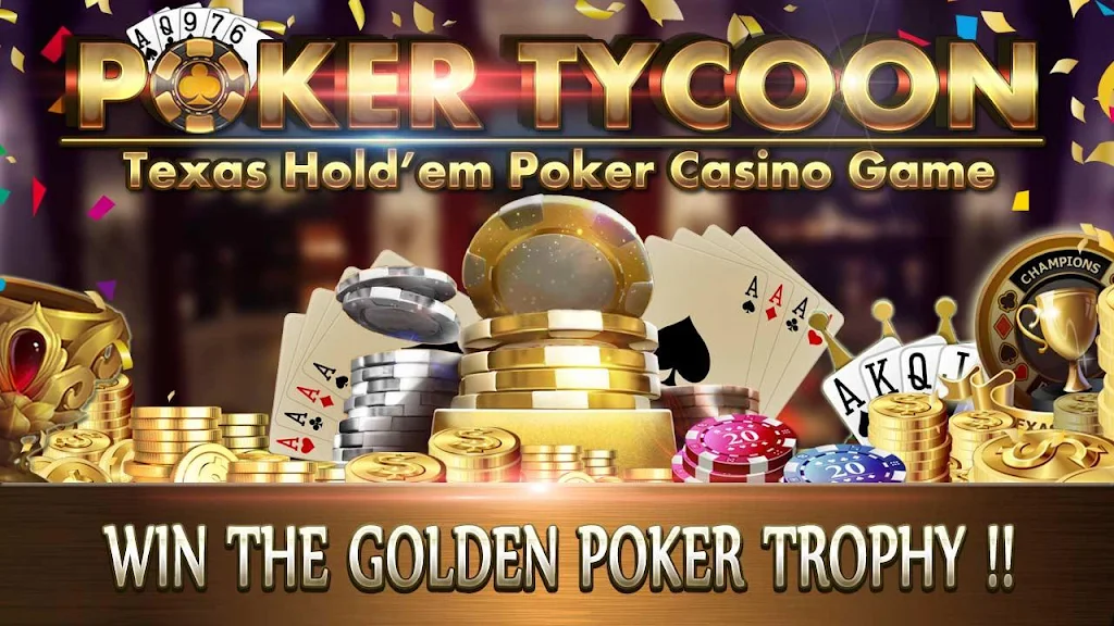 Poker Tycoon - Texas Hold’em Poker Casino Game 螢幕截圖 0